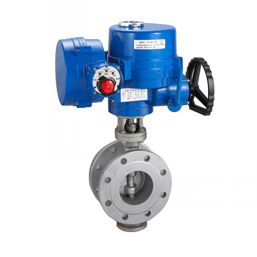电动法兰硬密封蝶阀