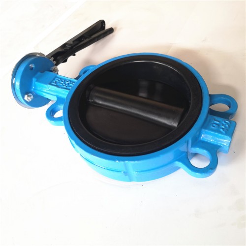 对夹式衬胶蝶阀