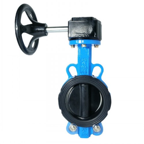 对夹式衬胶蝶阀|手动衬胶蝶阀|涡轮衬胶蝶阀D371J