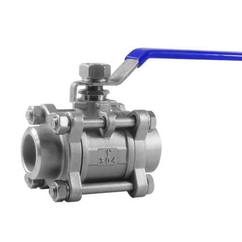 三片式焊接球阀Q61F