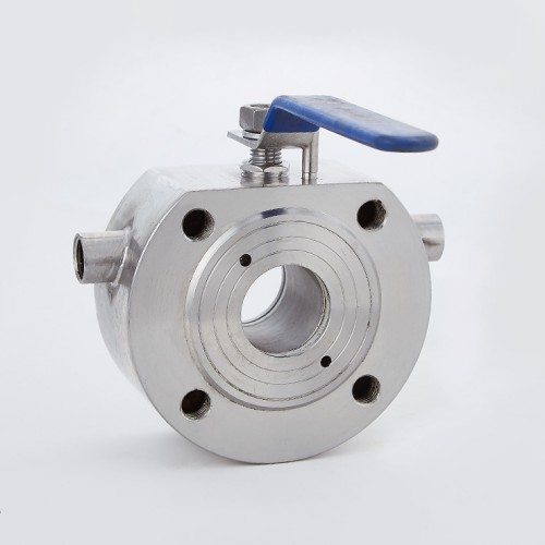 对夹式保温球阀