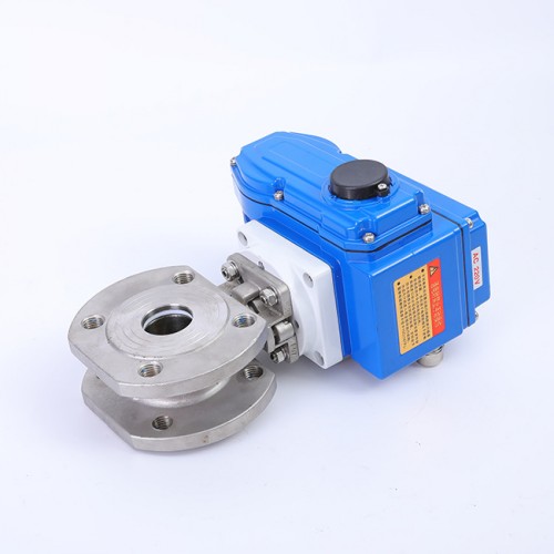 电动对夹式球阀