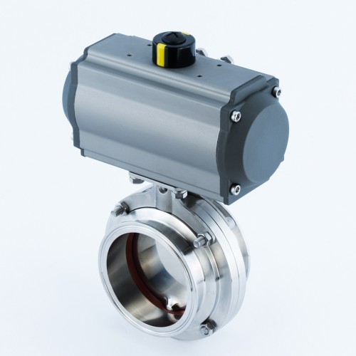 气动卫生级蝶阀|气动蝶阀|气动快装蝶阀