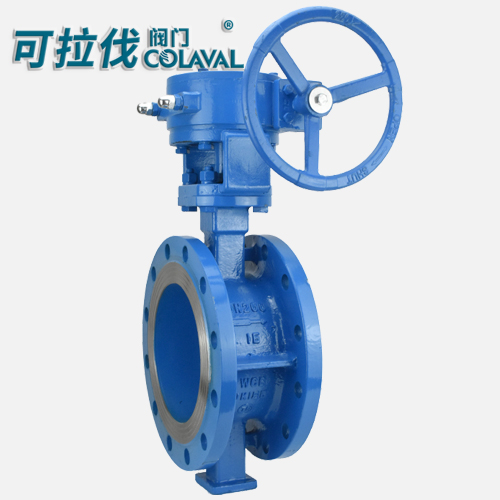 D343W铸钢涡轮法兰蝶阀