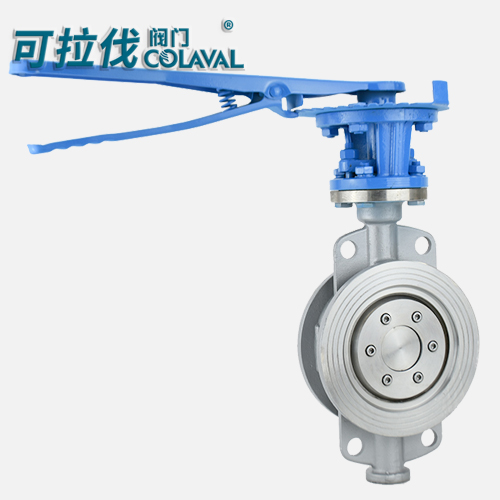 D73W不锈钢金属硬密封对夹式蝶阀
