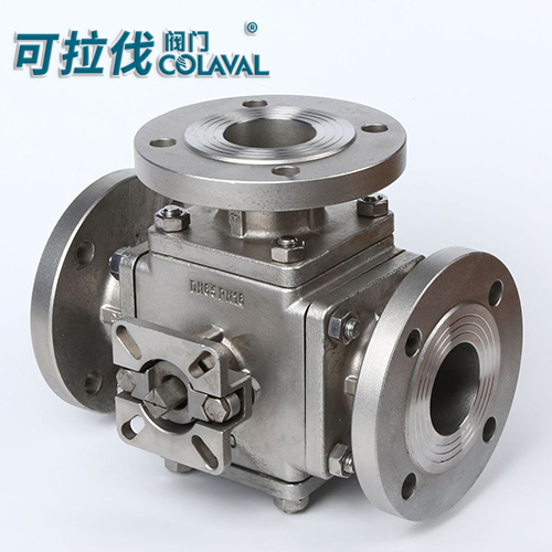 Q45F三通高平台法兰球阀