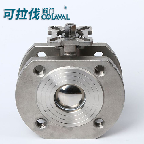 不锈钢高平台对夹球阀